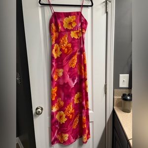Floral Print Maxi Dress